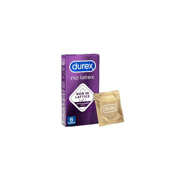 Preservativi Senza Lattice Durex No Latex 6 Pezzi