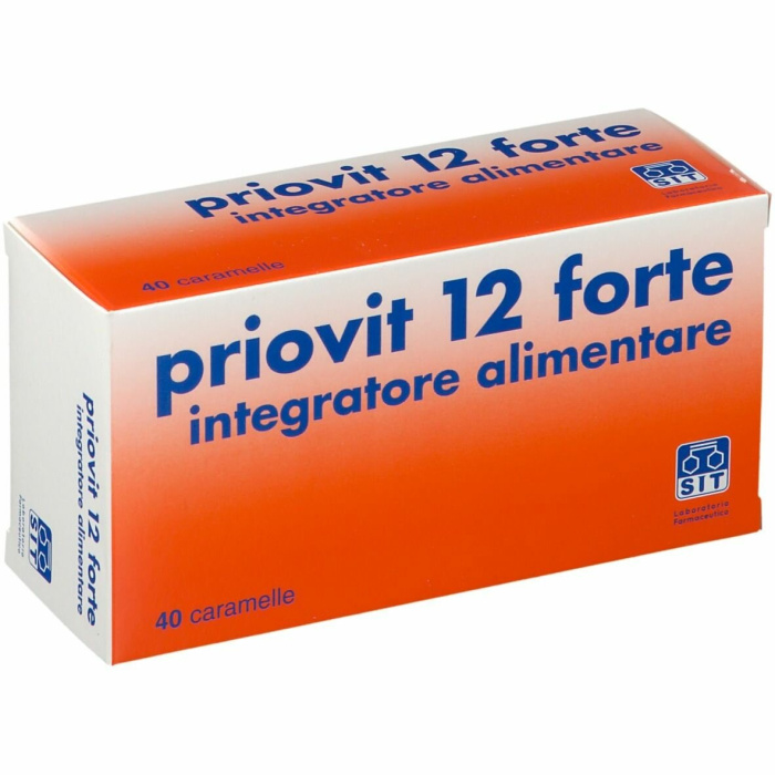 Priovit 12 Forte Integratore Vitaminico 40 Caramelle