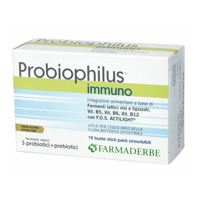 Probiophilus Immuno Equilibrio Flora Intestinale 12 bustine 24g