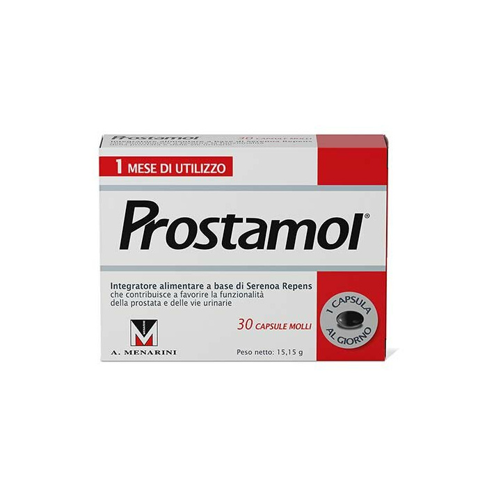 Prostamol Integratore Prostata e Vie Urinarie 30 Capsule