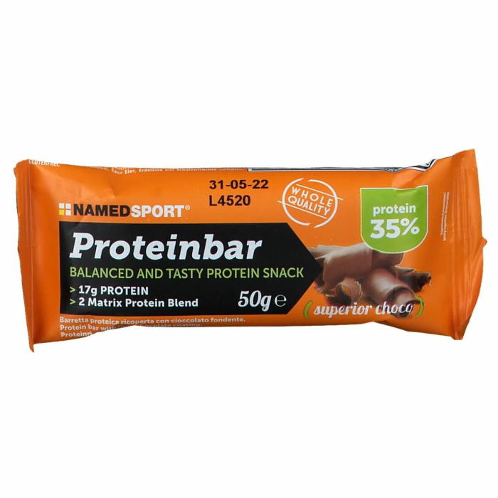 Named Sport Proteinbar Superior Choco Barretta Proteica 50 g