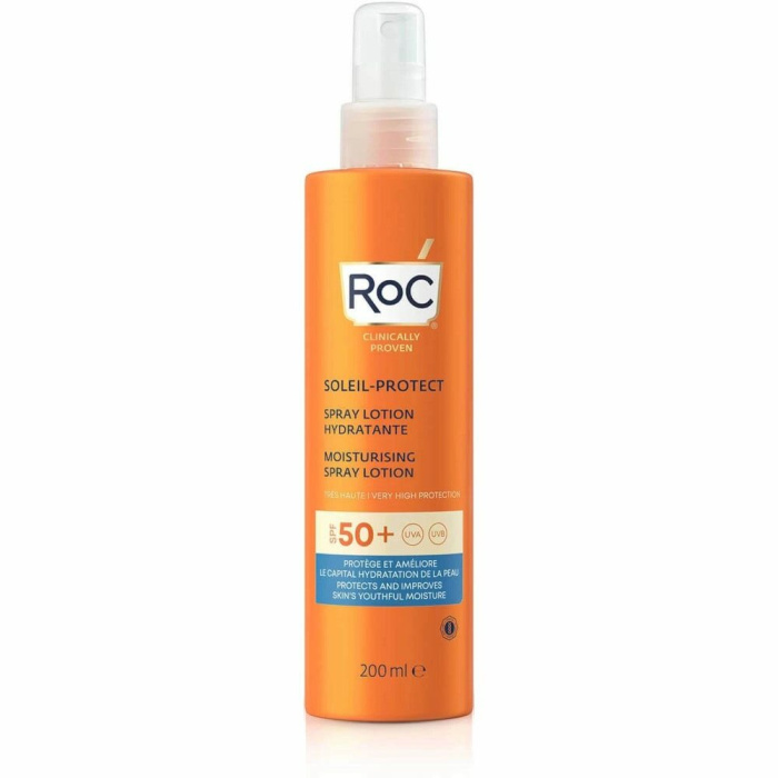 RoC Spray Solare Corpo SPF 50+ Idratante 200 ml