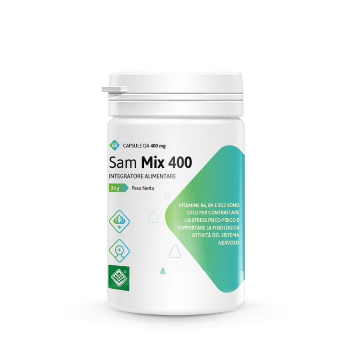 Sam Mix 400 Integratore Alimentare Anti Stress 60 capsule
