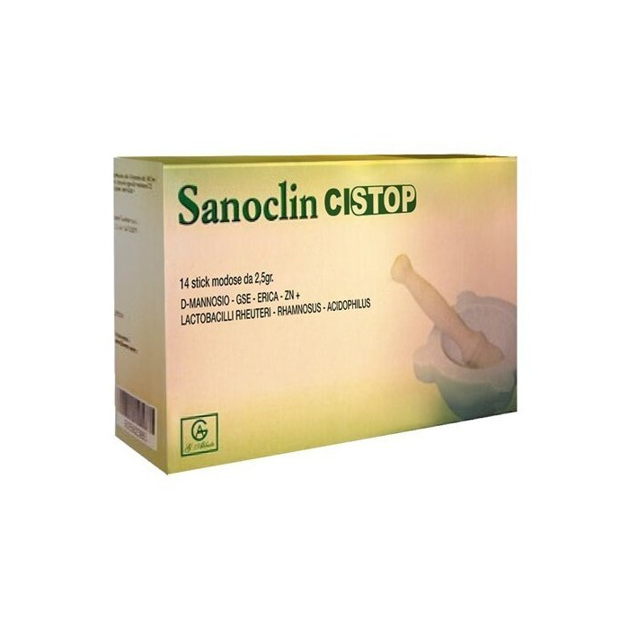Sanoclin cistop 14 bustine stick pack monodose