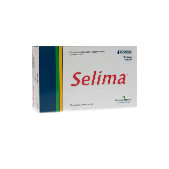 Selima Integratore di Selenio per la Normale funzione Tiroidea 30 Compresse