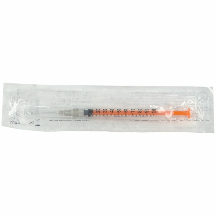 Siringa insulina pic 1 ml 100 ui ago gauge 27 x 0,5 13 mm