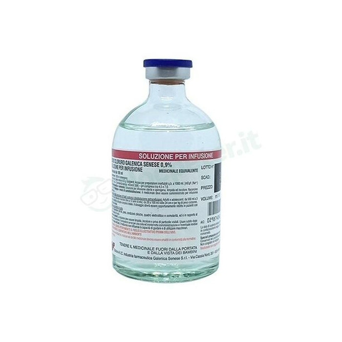 Sodio cloruro galenica senese 0,9 % flacone 5 ml 