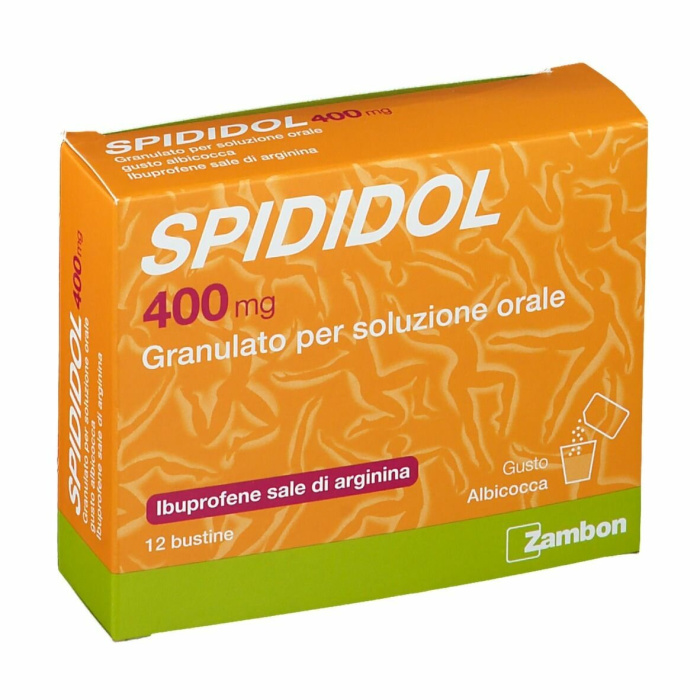 Spididol 400 mg antidolorifico granulato albicocca 12 bustine