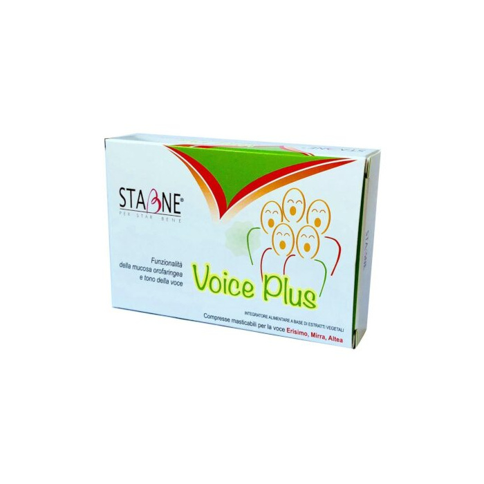 Stabne voice plus integratore benessere voce 30 compresse