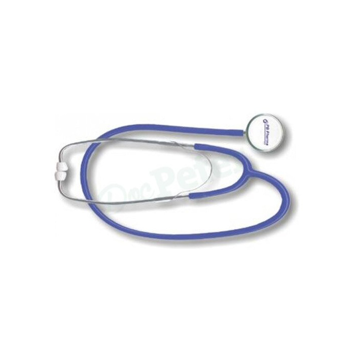 Stetoscopio modello da adulto con testina piatta colore blu