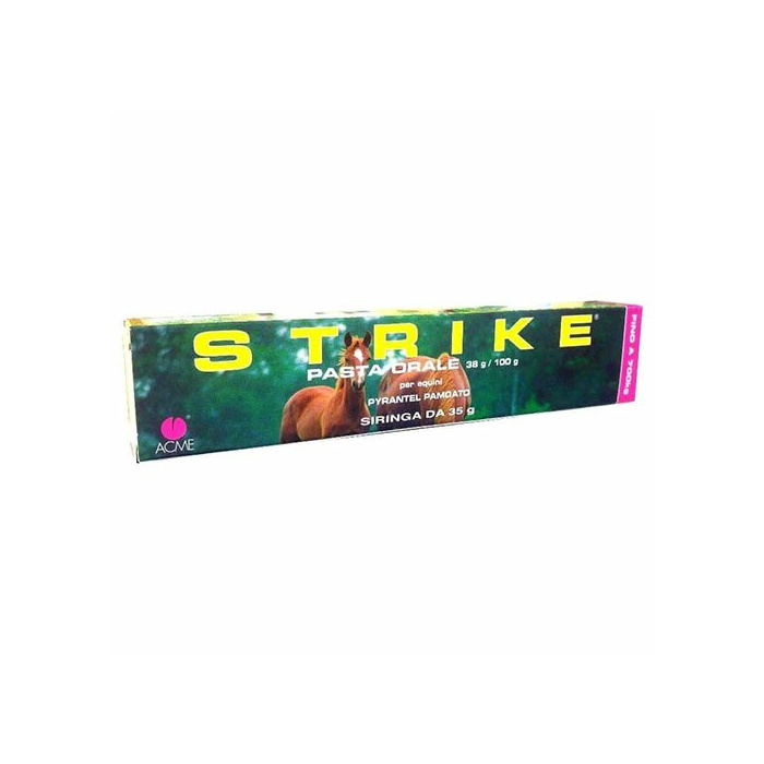 Strike pasta orale - 38 g/100 g pasta per uso orale per equini 1 siringa da 50 g