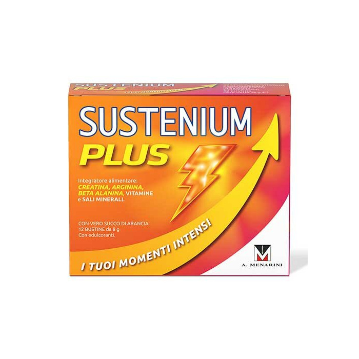 Sustenium Plus Intensive Formula Creatina e Arginina 12 bustine