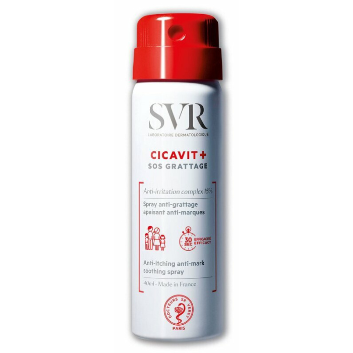 SVR Cicavit + SOS Grattage Spray Anti-prurito e Anti-segno 40 ml