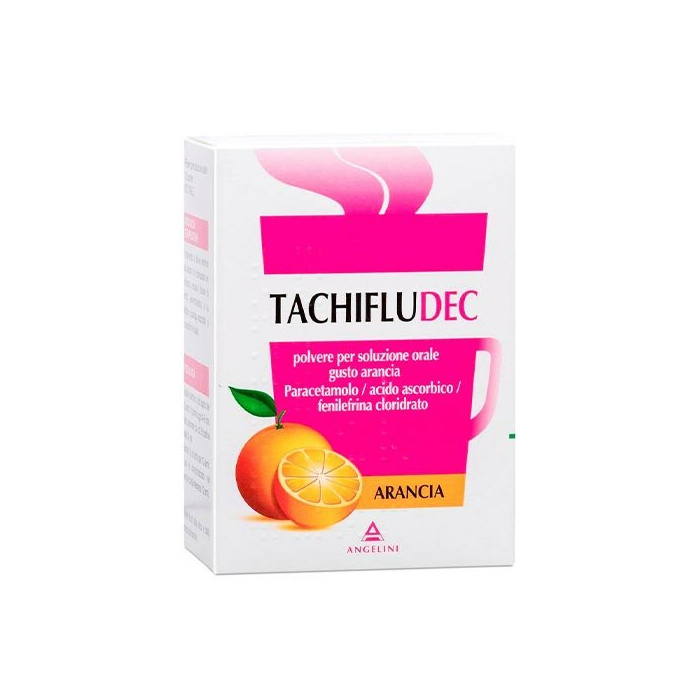 Tachifludec arancia antipiretico analgesico soluzione orale 10 bustine