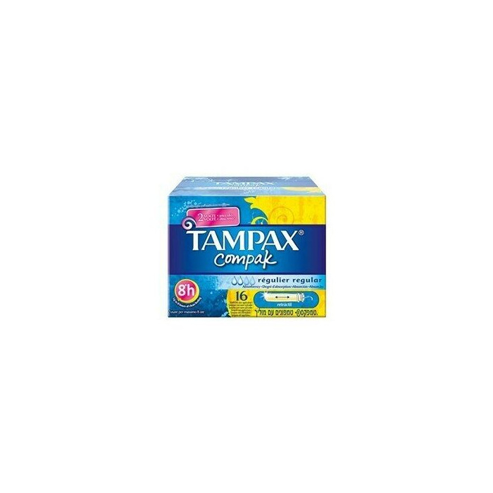 Tampax compak regular 16 pezzi