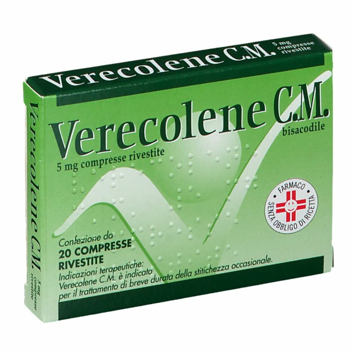 Verecolene c.m. 20 compresse rivestite 5 mg stitichezza