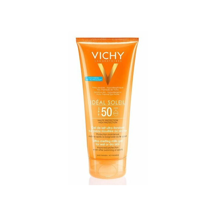 Vichy Idéal Soleil Gel Latte Solare Ultra-fondente SPF 50 Corpo 200 ml