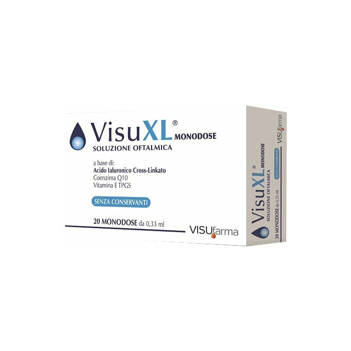Visuxl monodose soluzione oftalmica 20 pezzi 0,33 ml