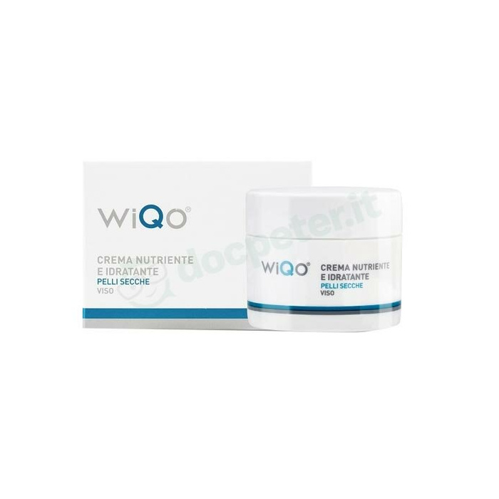 Wiqo crema nutriente ed idratante pelli secche viso 50 ml