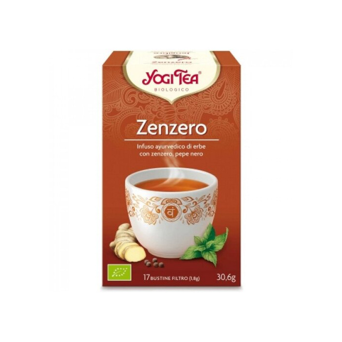 Yogi tea zenzero bio 17 filtri 30,60 g