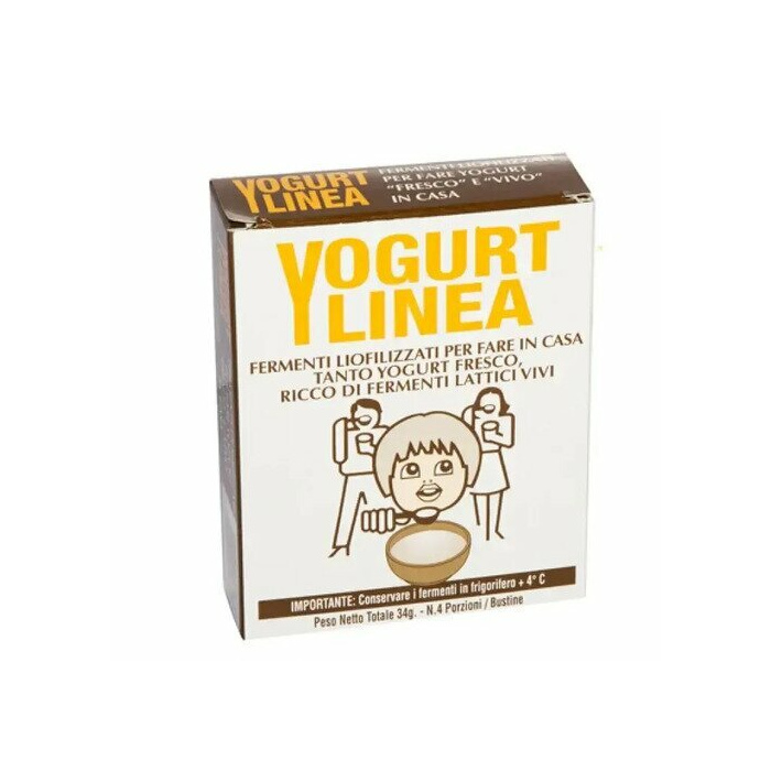 Yogurt Linea Fermenti Liofilizzati 4 bustine da 8,5 g