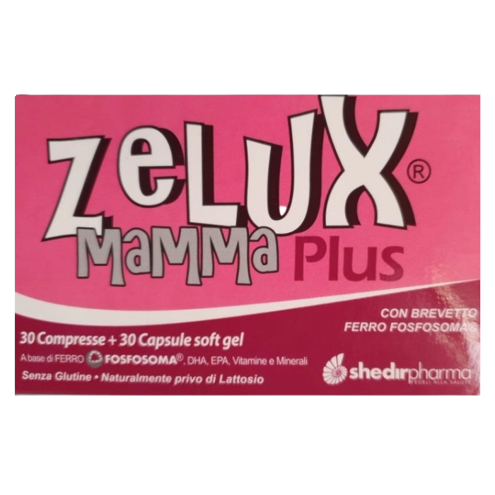 Zelux mamma plus 30 compresse + 30 capsule soft gel