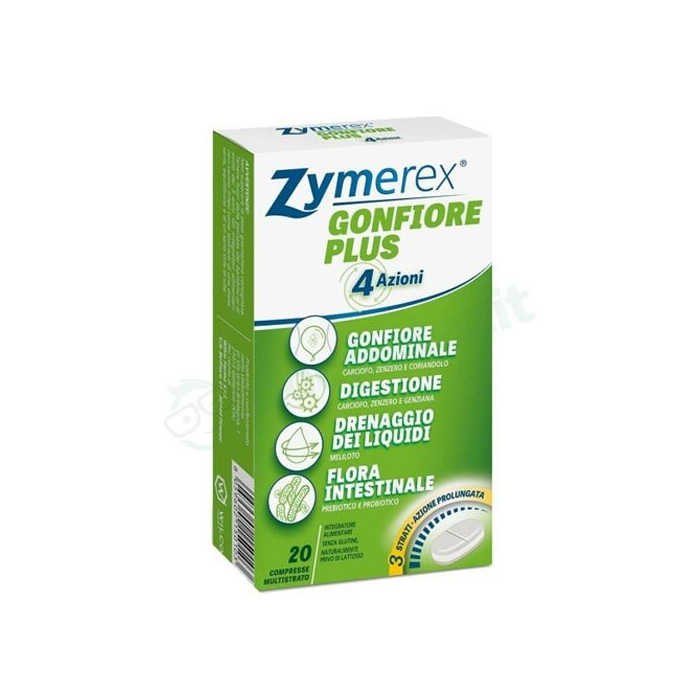 Zymerex Gonfiore Plus 4 Azioni Fermenti Lattici 20 Compresse 