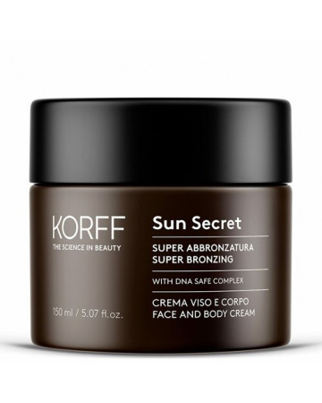 KORFF Sun Secret Crema Viso e Corpo Super Abbronzatura 150 ml