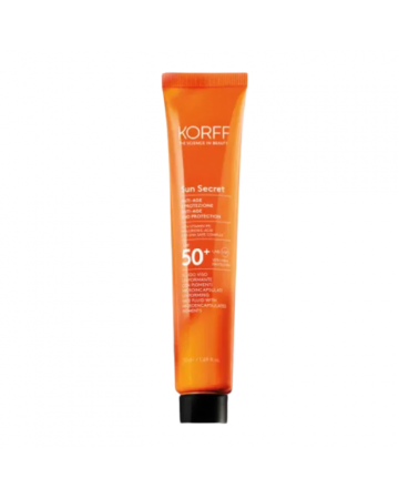 Korff Sun Secret Fluido Uniformante Colorato Anti-Age SPF 50+ 02 50 ml