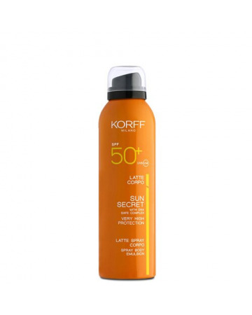 Korff Sun Secret Latte Spray Corpo SPF50+ 200 ml