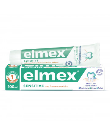 Elmex Sensitive Dentifricio con Fluoruro Amminico 100 ml