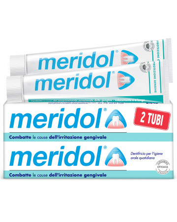 Meridol Dentifricio Protezione Gengive 2x75 ml