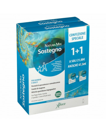 Natura Mix Advanced Sostegno 10 flaconcini 1+1 Promo Speciale