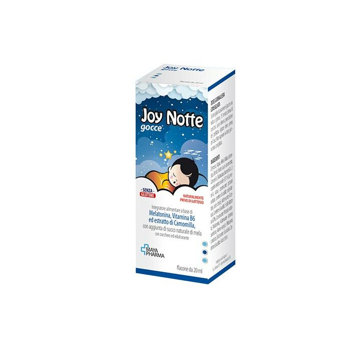 Joy Notte Coadiuvante Sonno Neonato e Bambino Gocce 20 ml Joy Notte Coadiuvante Sonno Neonato e Bambino Gocce 20 ml