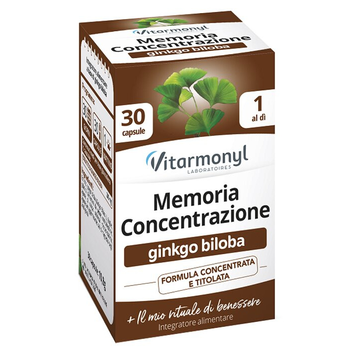Memoria e concentrazione 30 capsule Memoria e concentrazione 30 capsule