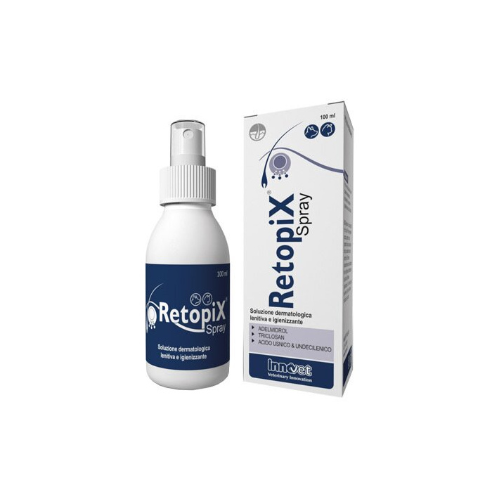 Retopix Spray Soluzione Dermatologica Lenitiva Cani e Gatti 100 ml