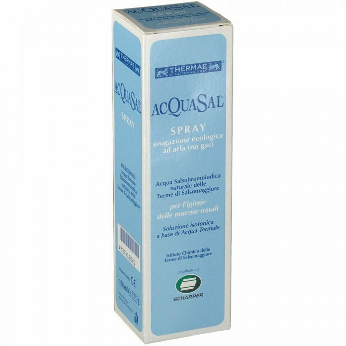 Acquasal spray soluzione isotonica irrigazione nasale spray100ml