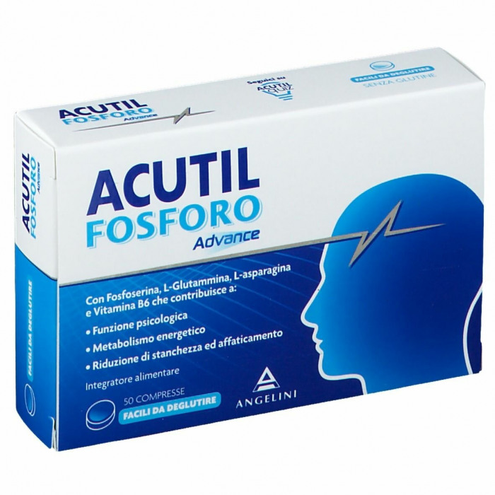 Acutil Fosforo Advance Memoria Funzioni Mentali 50 compresse