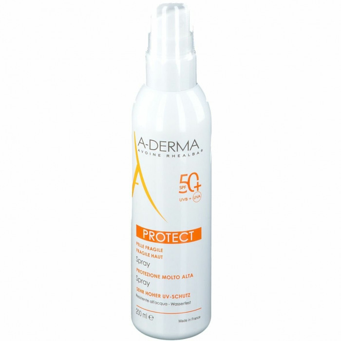 Aderma a-d protect spray 50+ 200 ml