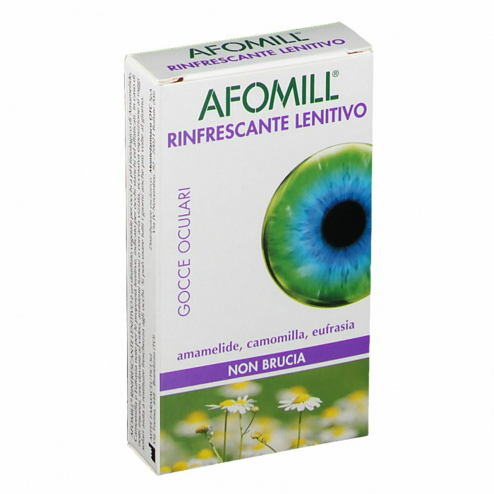 Afomill rinfrescante gocce oculari 10 fiale monodose 0,5 ml