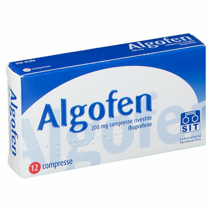Algofen 200 mg analgesico 12 compresse rivestite
