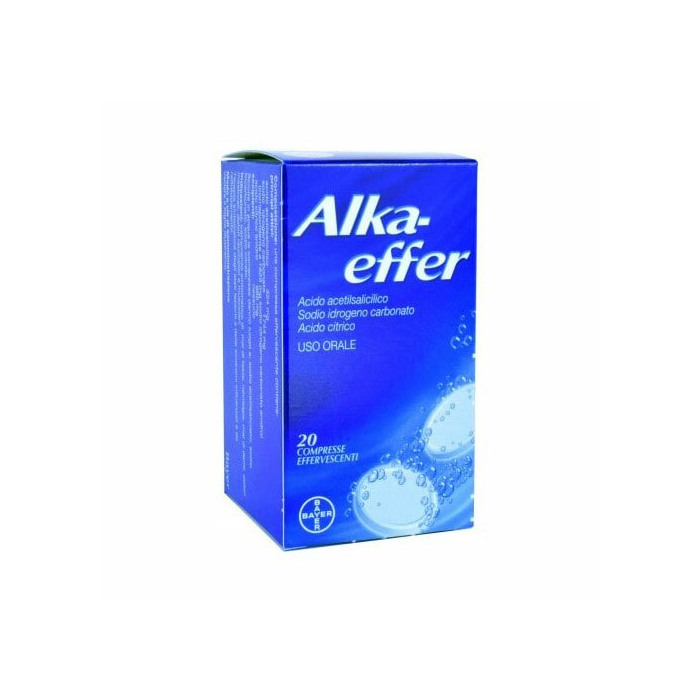 Alkaeffer Acido Acetilsalicilico 20 compresse effervescenti
