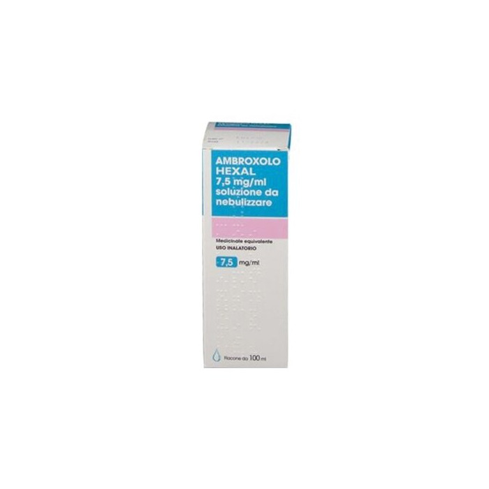 Ambroxolo 7,5 mg/ml hexal soluzione da nebulizzare 100 ml 