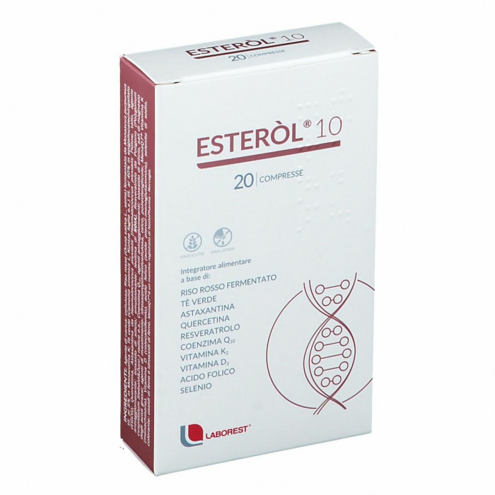 Esteròl 10 Integratore per Controllo Colesterolo 20 compresse