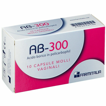 AB 300 Capsule Vaginali 10 pezzi