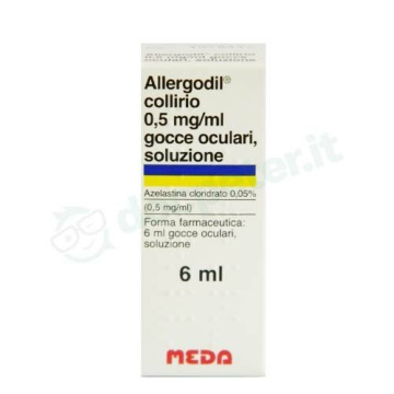 Allergodil collirio antiallergia flacone 6ml 0,05%