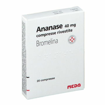 Ananase 20 compresse Integratore Antifiammatorio 40 mg