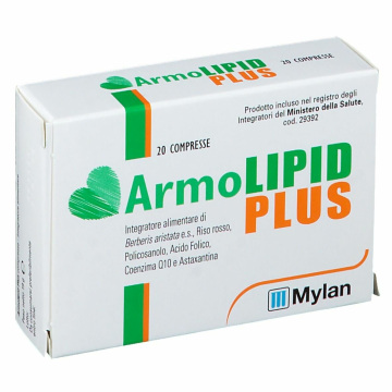 Armolipid Plus Integratore per Colesterolo 20 compresse