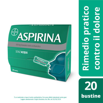 Aspirina 20 bustine granulare 500 mg