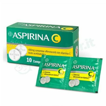 Aspirina C 10 Compresse Effervescenti 400 + 240 mg